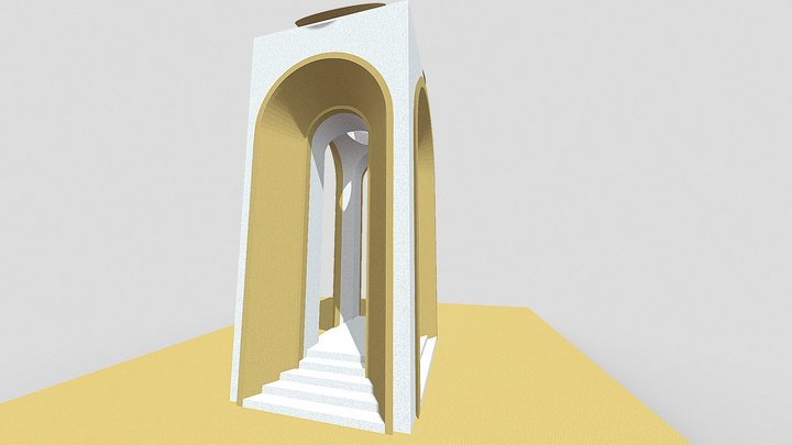 temple 01 3D Model