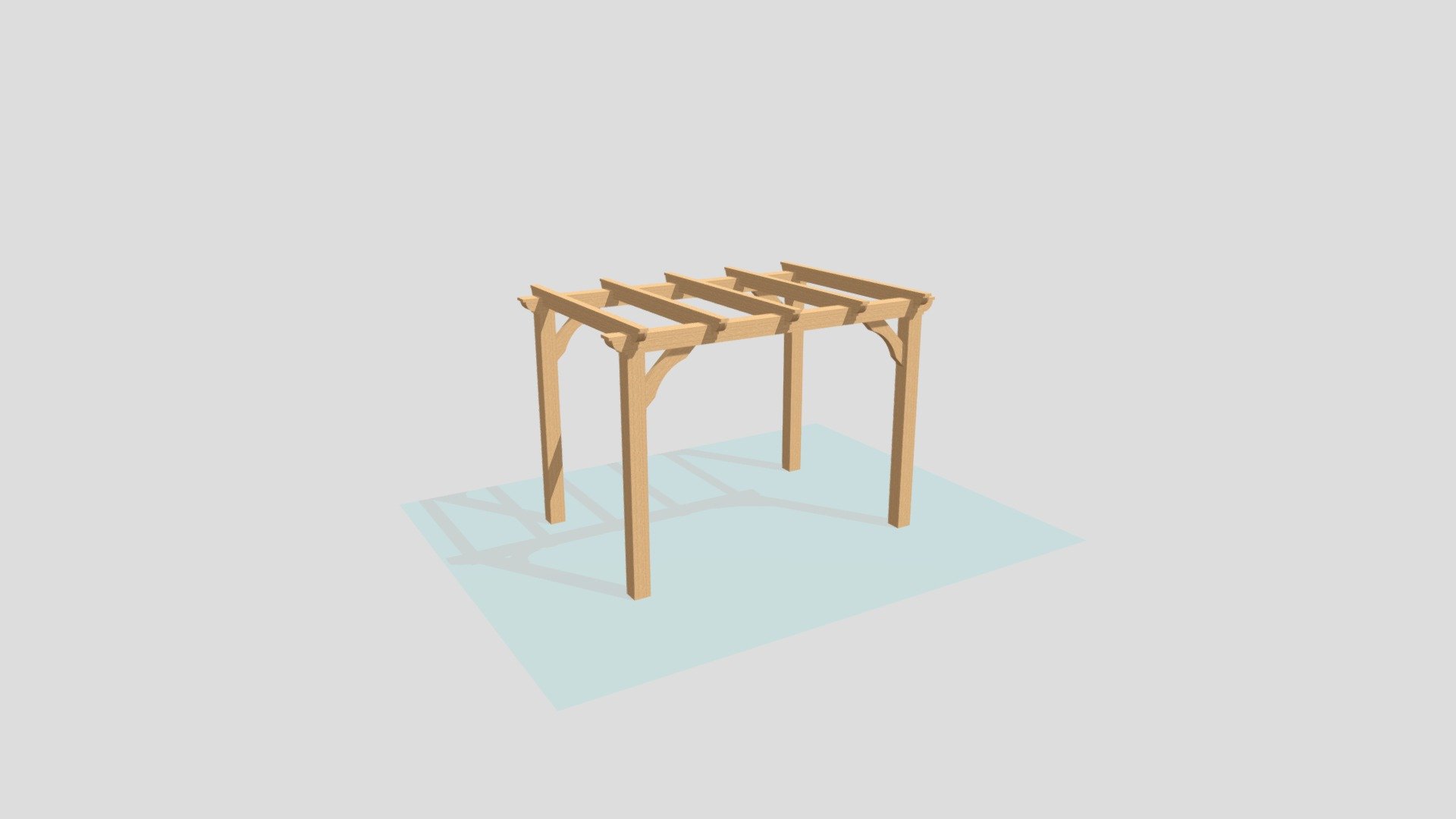 2m x 3m Pergola