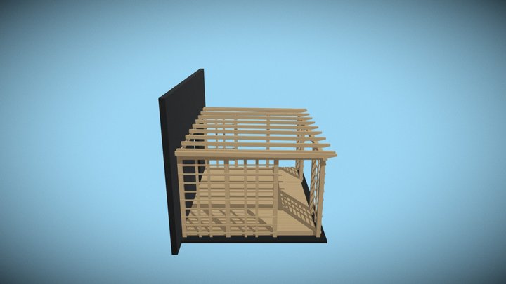 Pergola 3D Model