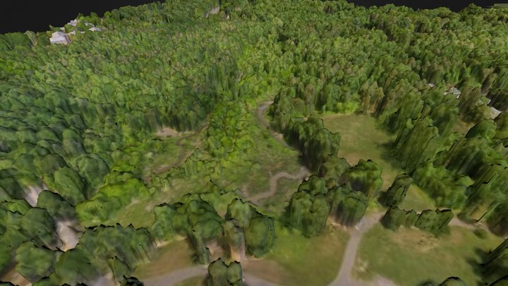 Reynolda House, Village, and Gardens 3D Model
