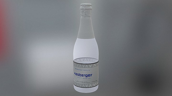 Bottle Product 3D Model