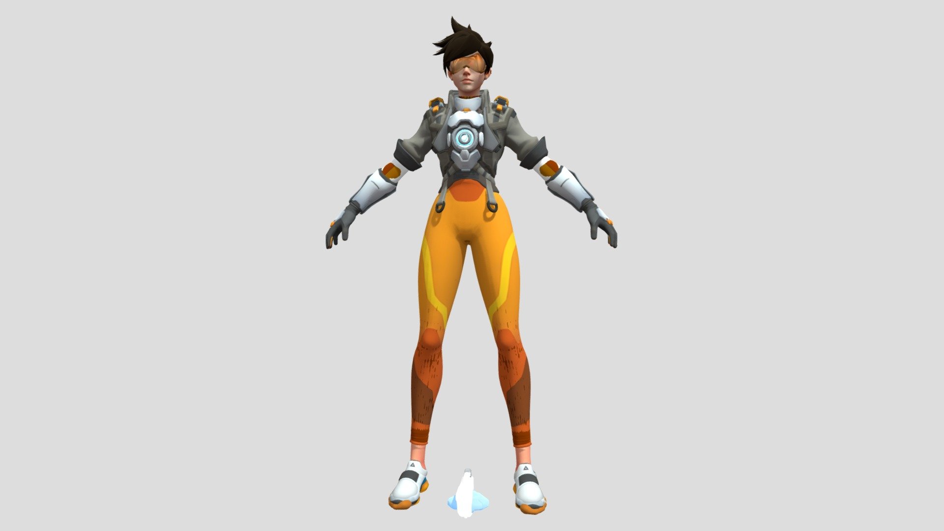 overwatch - tracer (2) - 3D model by jamoo106 (@jamoo106) [2acae81]