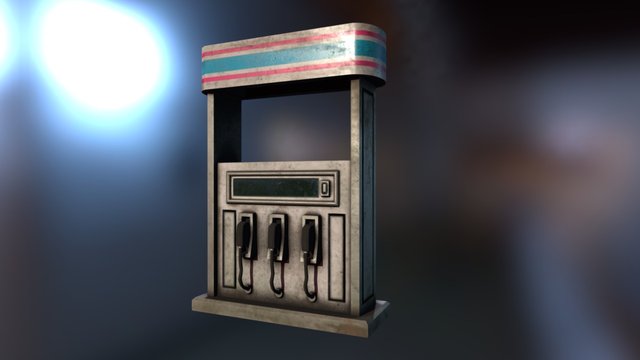 Pitstop Pump 3D Model