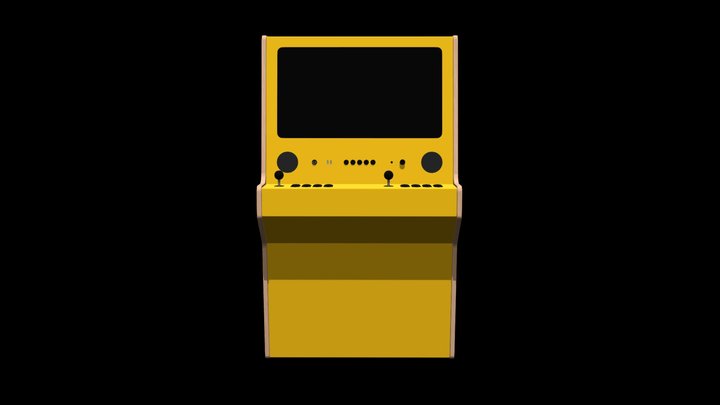 Yello arcade 3D Model