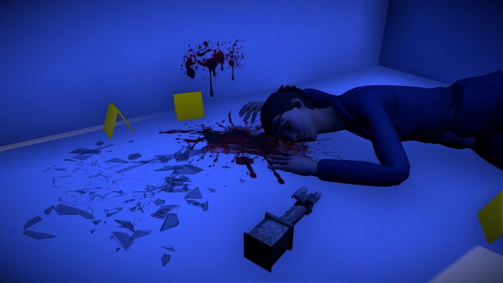 Crime Scene Revealed 3D Model