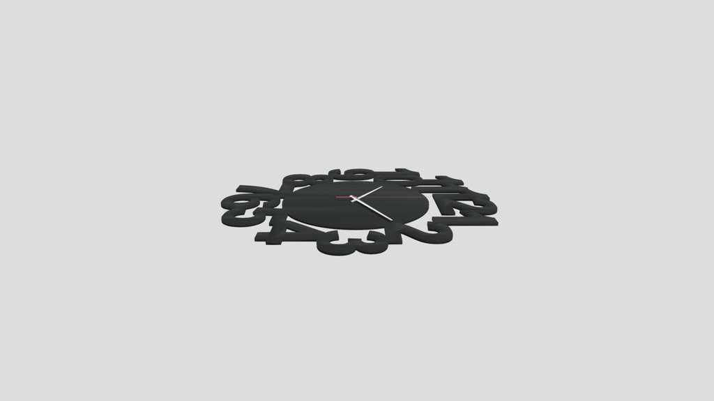 Wall Clock With Backlight