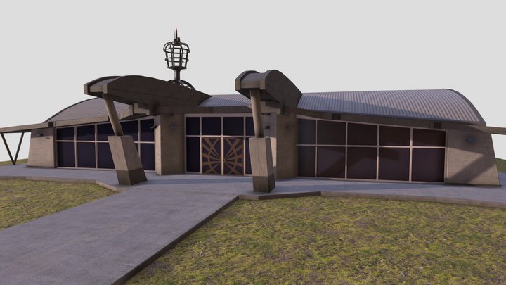 Operations Building | The Lost World 3D Model