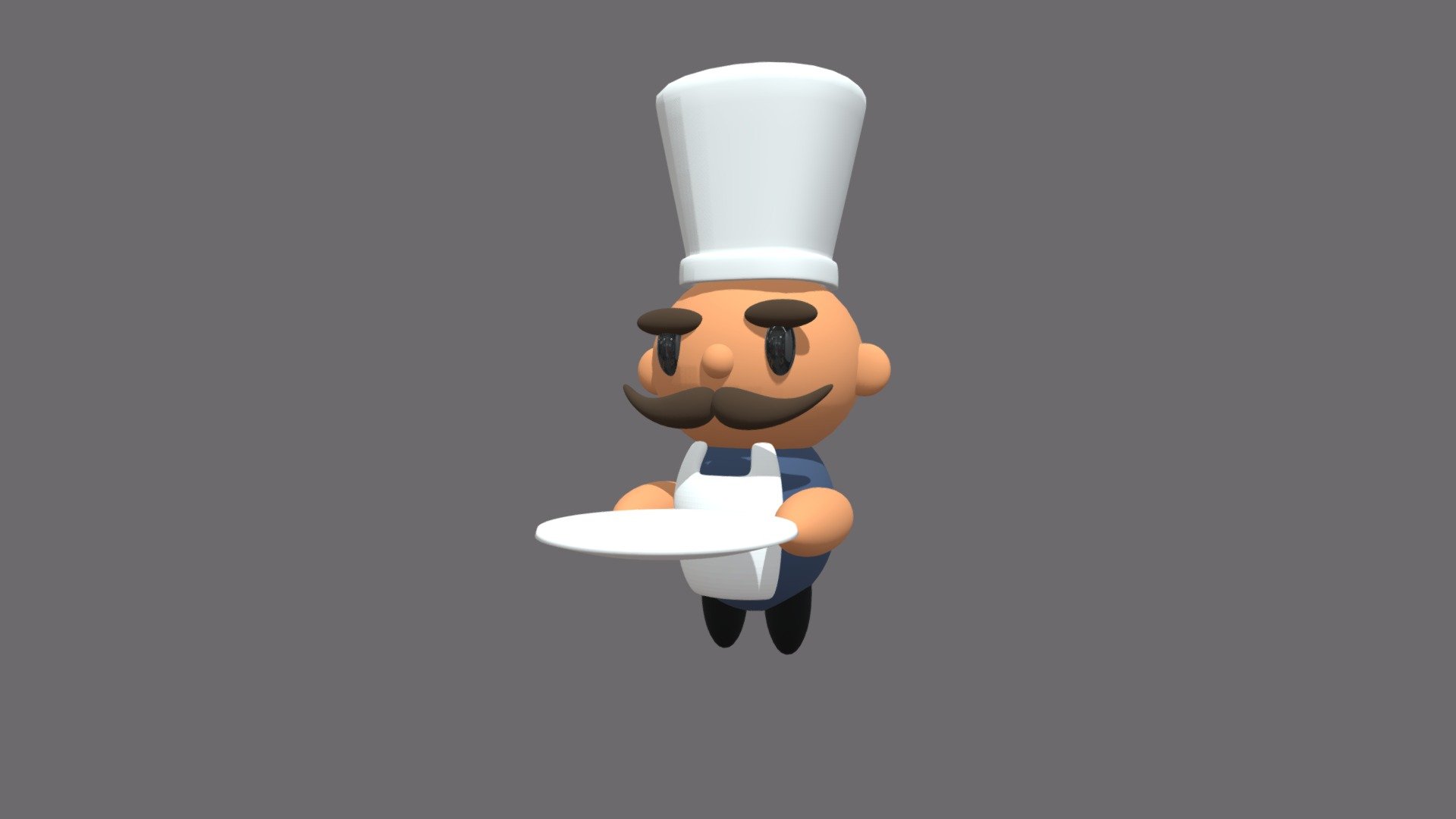 Chefsito - 3D model by Daniel Chávez Camargo (@danielchavezcamargo ...