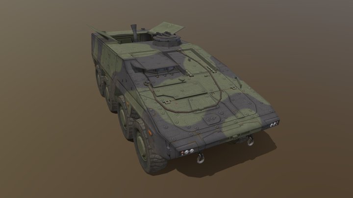 Boxer (Mortar carrier) – Free 3D Model STL