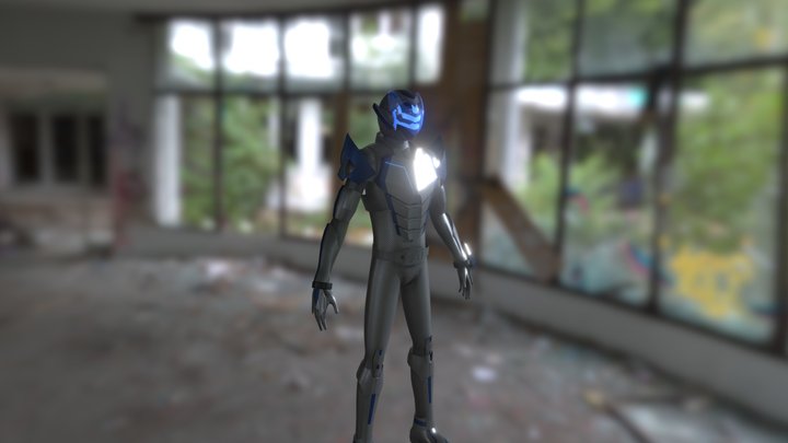 Dexios - second hero 3D Model