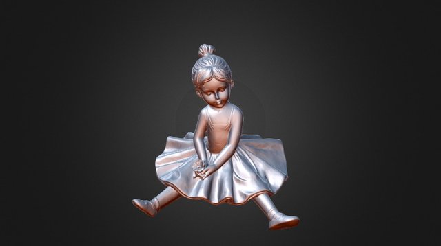 Dancer .PLY - Scan in a Box 3D Model