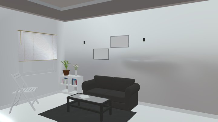 Reading corner 3D Model