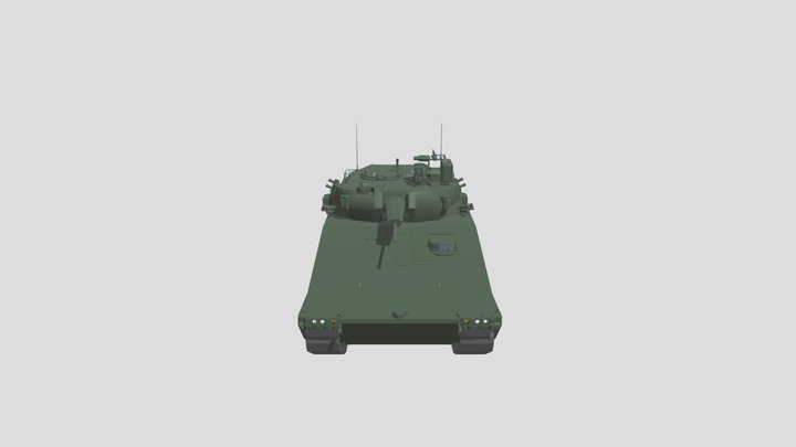 AS21 Redback (low-poly) 3D Model