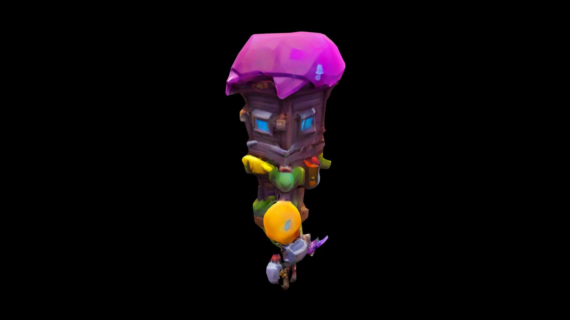 Tower Fall RTS building 014635a4-3981-4291-9058- - Download Free 3D ...