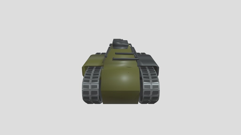 Fantasy Stilized Tank