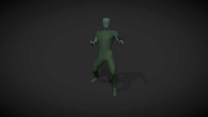 Brawler Animation Reel 3D Model