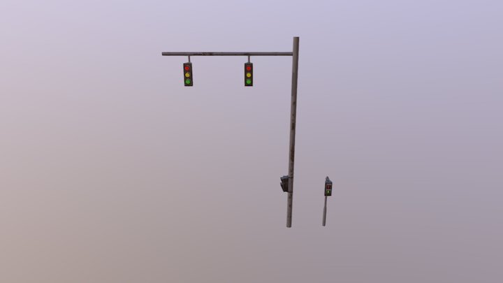 traffic light 3D Model