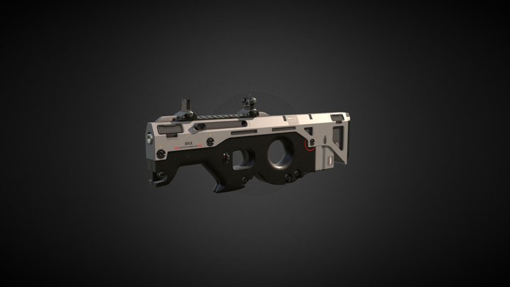 Edon Guraziu's Compact Weapon Design Replica 3D Model