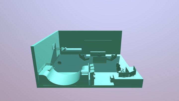 bedroom billy math 3D Model