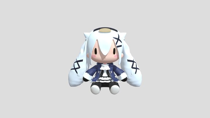 miku fufu 3D Model