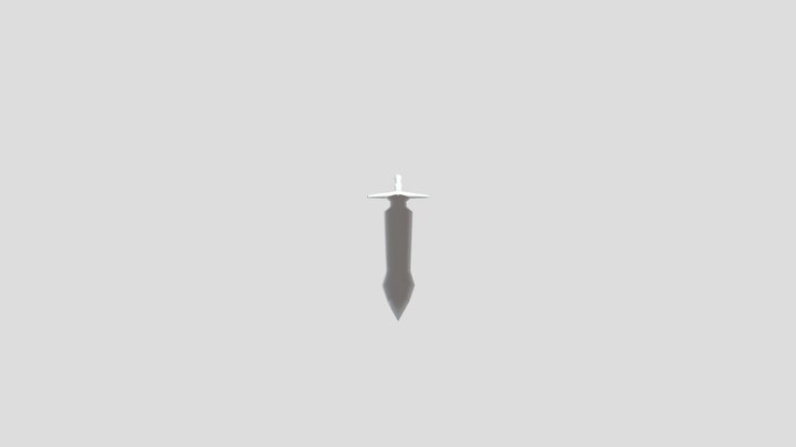 Medieval Sword 3D Model