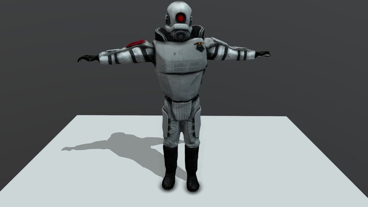 Half-Life: Combine Elite – Free 3D Model STL