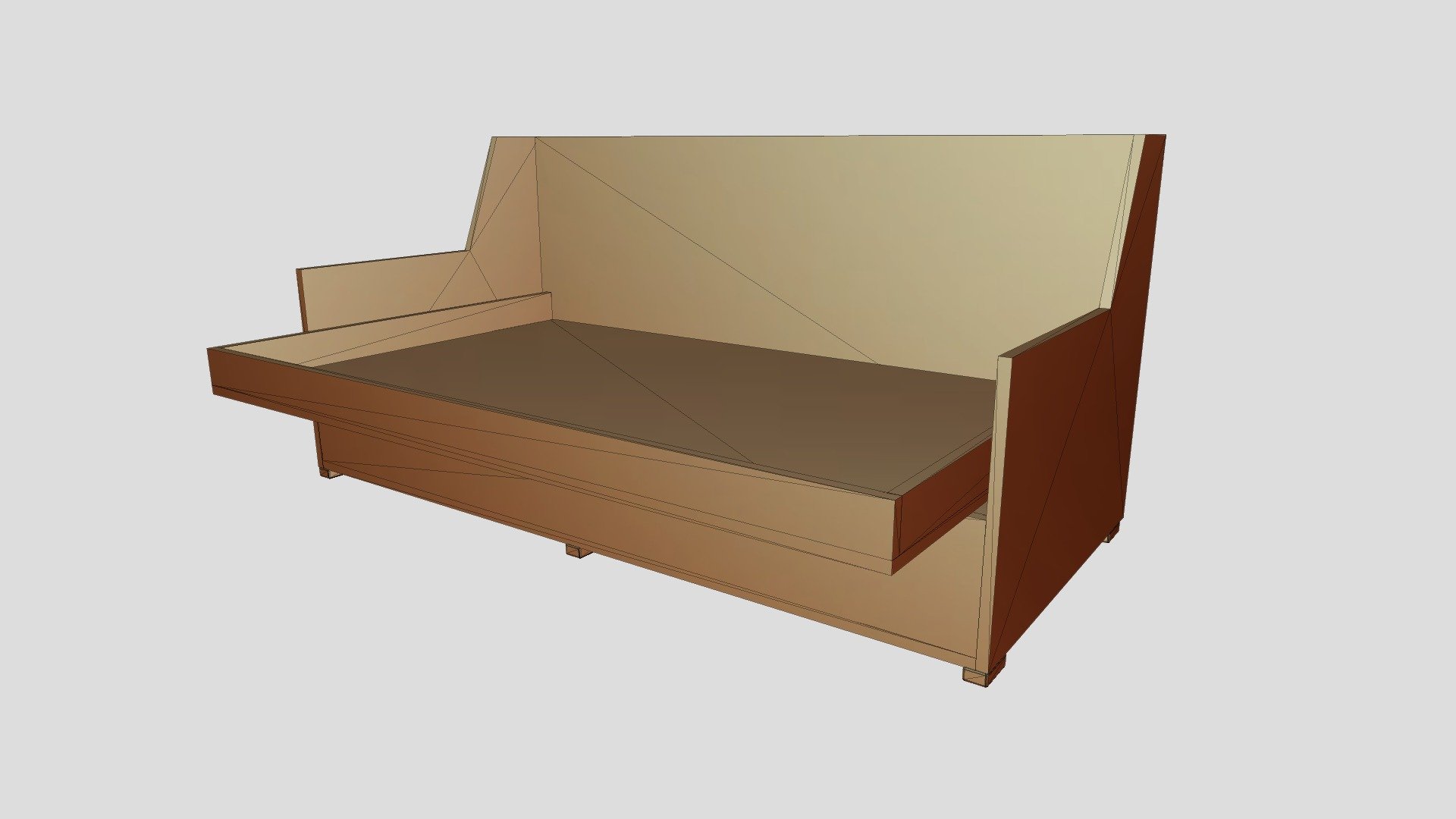 Side bed - extended view