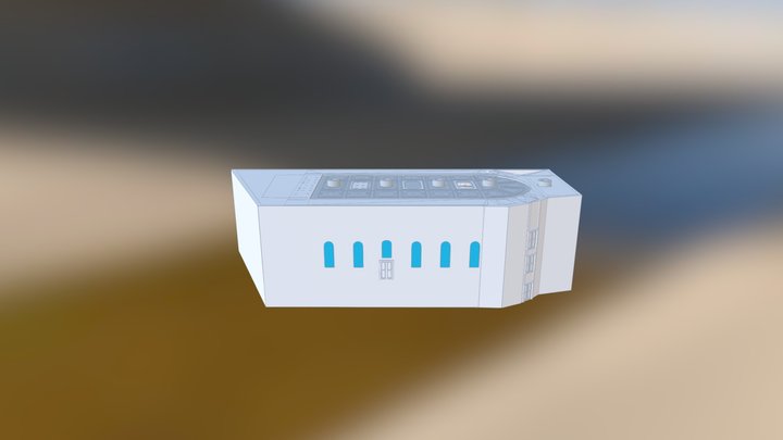 Great Hall Interior Auckland NZ 3D Model