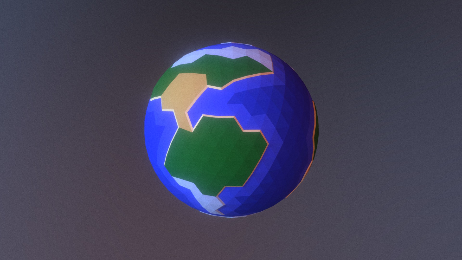 3D model Garden Planet - This is a 3D model of the Garden Planet. The 3D model is about a colorful cube with a black background.