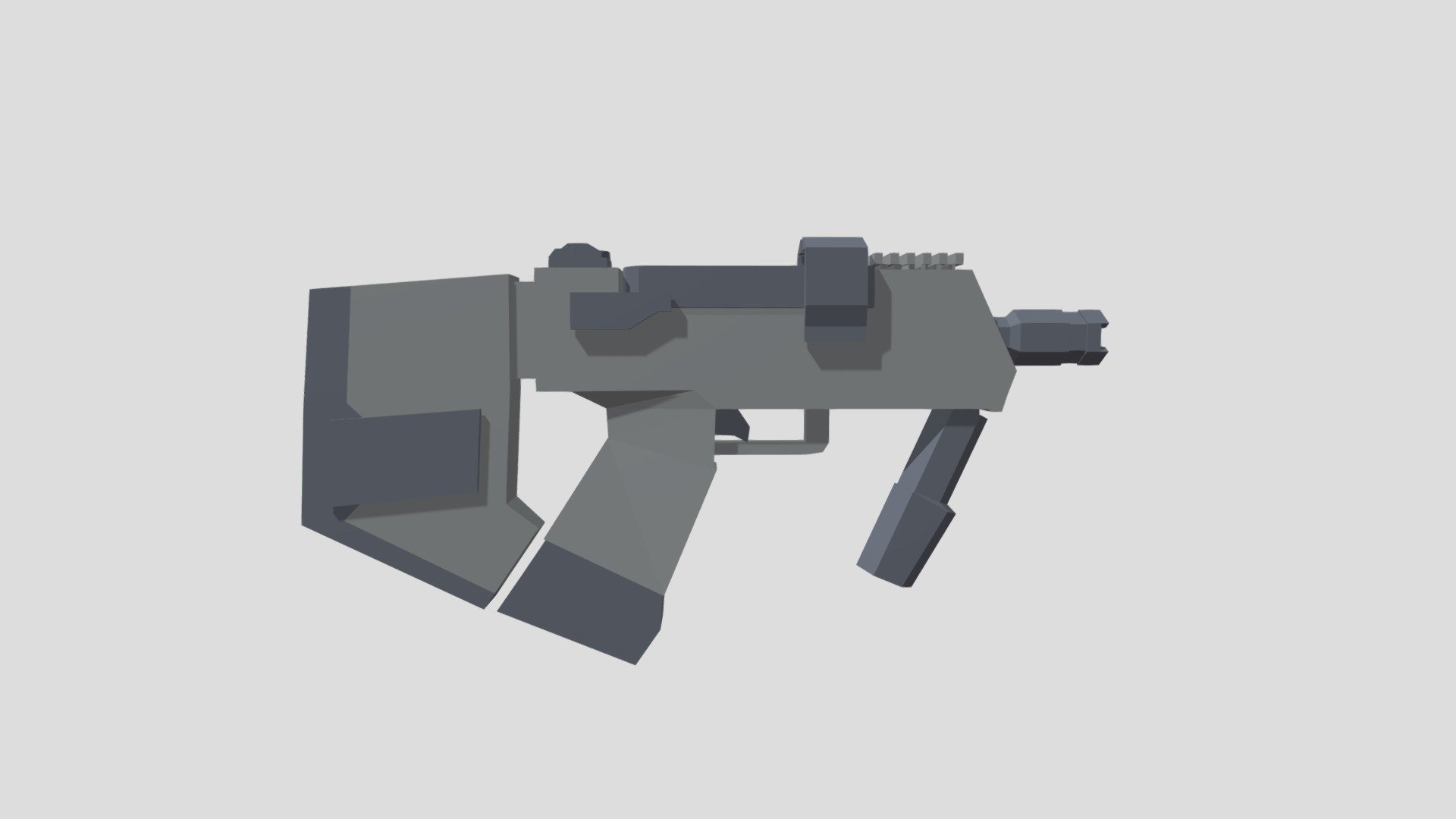 Halo smg Low poly - Download Free 3D model by ramdom_sp (@spartanmelon ...