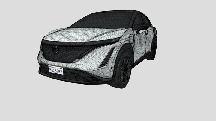 2020 Nissan Ariya Free Download and Better! 3D Model