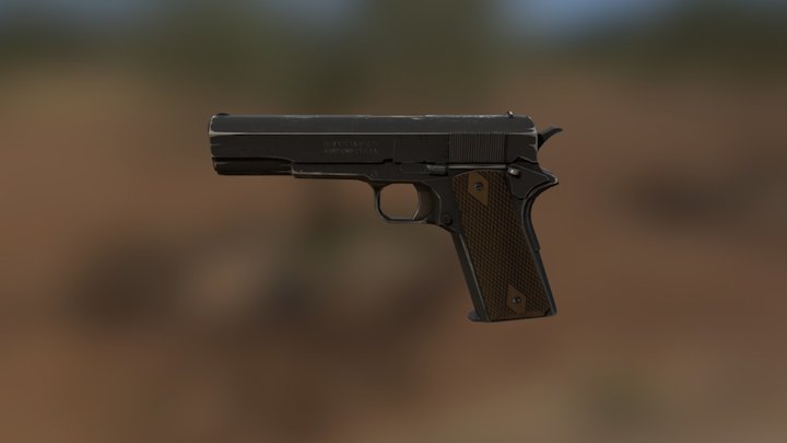 Colt 1911 3D Model