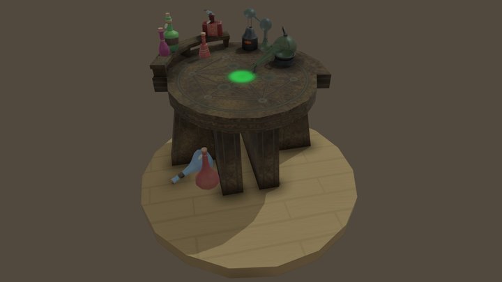Alchemy Lab 3D Model