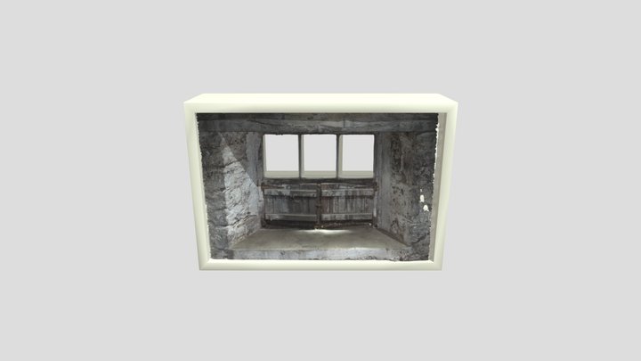 Blacksmithing Workshop Window 3D Model