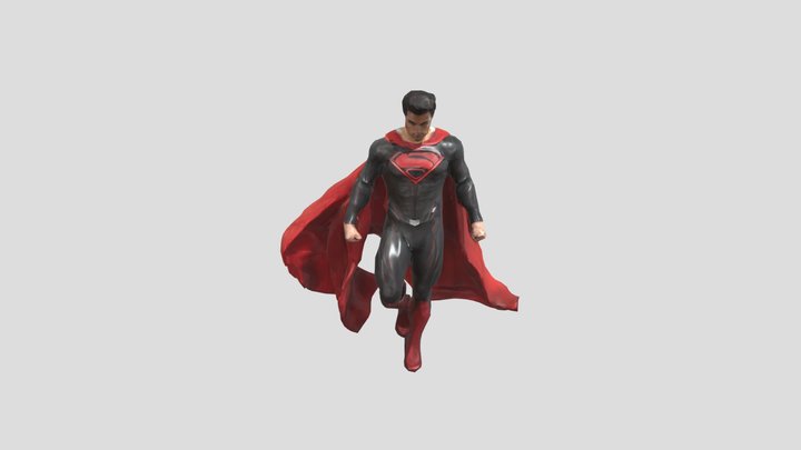 Superman (Henry Cavill) 3D Model