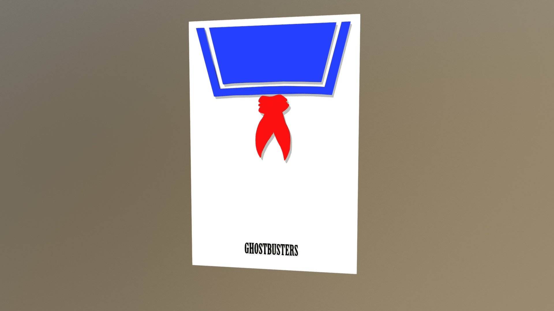 Ghostbusters Minimalist Poster