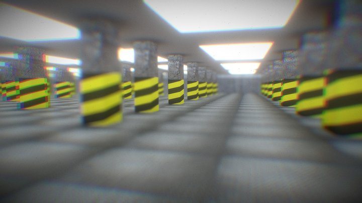 Backrooms Level 1 "Habitable Zone" 3D Model