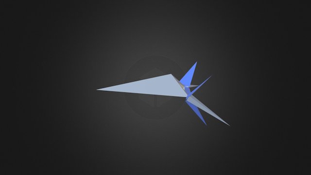 Space Fighter by Cenciu 3D Model