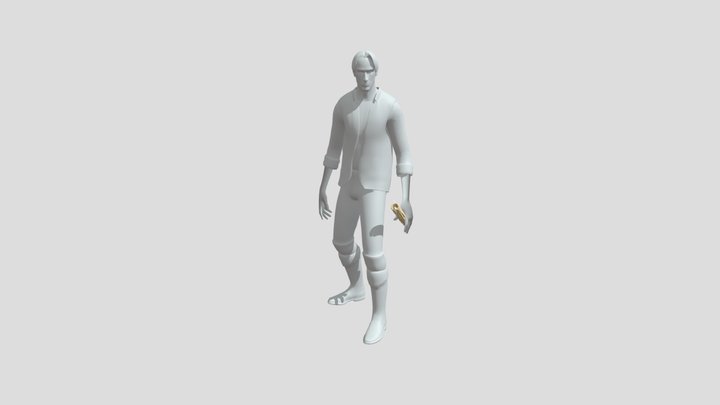 Keanu Animated 3D Model
