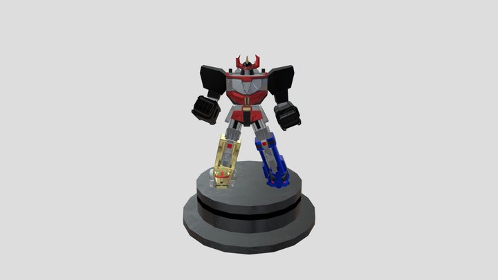 Megazord 3D Model