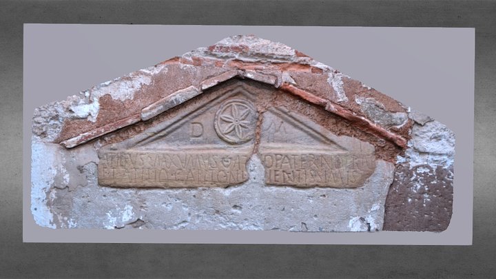 Lápida romana, Tricio (La Rioja, España) 3D Model