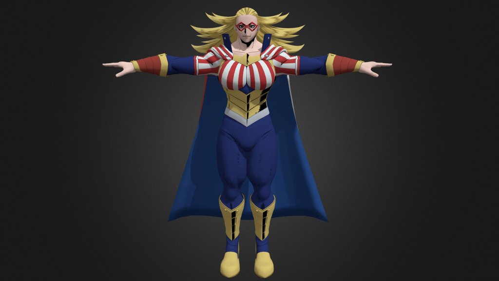Star And Stripe - My Hero Ultra Rumble