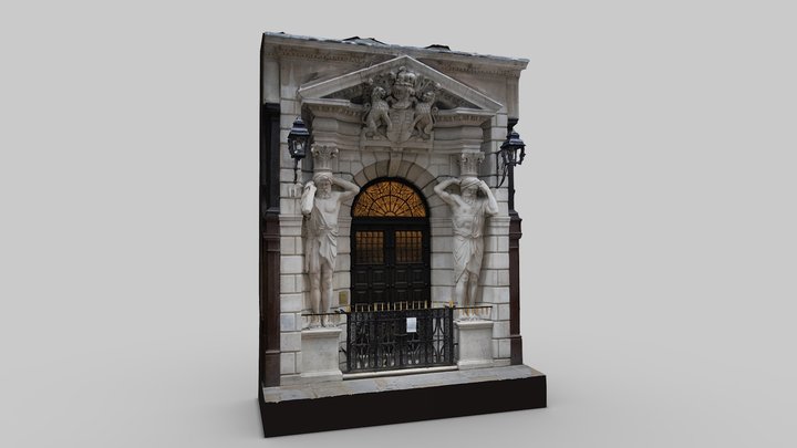 Drapers Hall Doorway – Kostenloses 3D-Modell STL