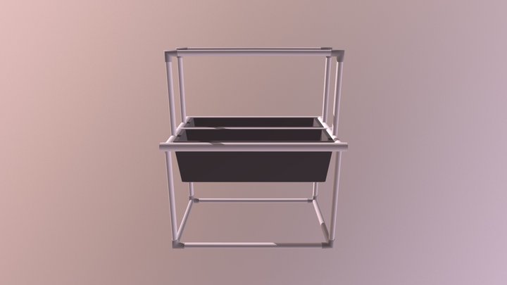 Long Soil Container Part2 3D Model
