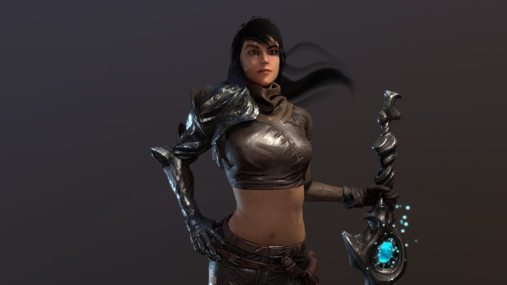 Warrior 3D Model