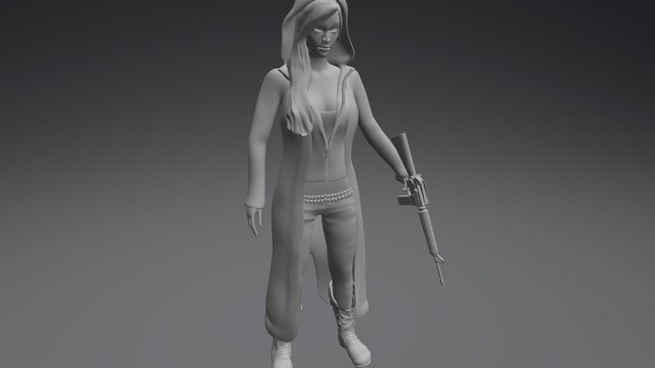 Warrior 3D Model