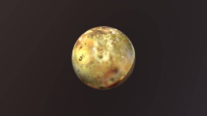 IO Moon 3D Model