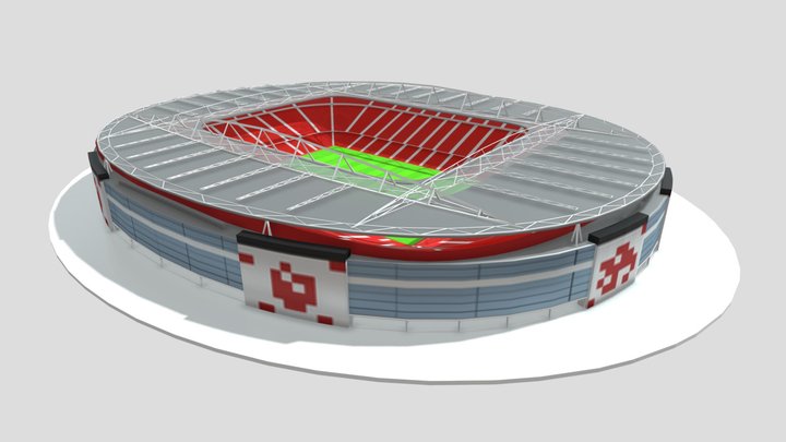Arsenal - Emirates Stadium 3D 3D Model