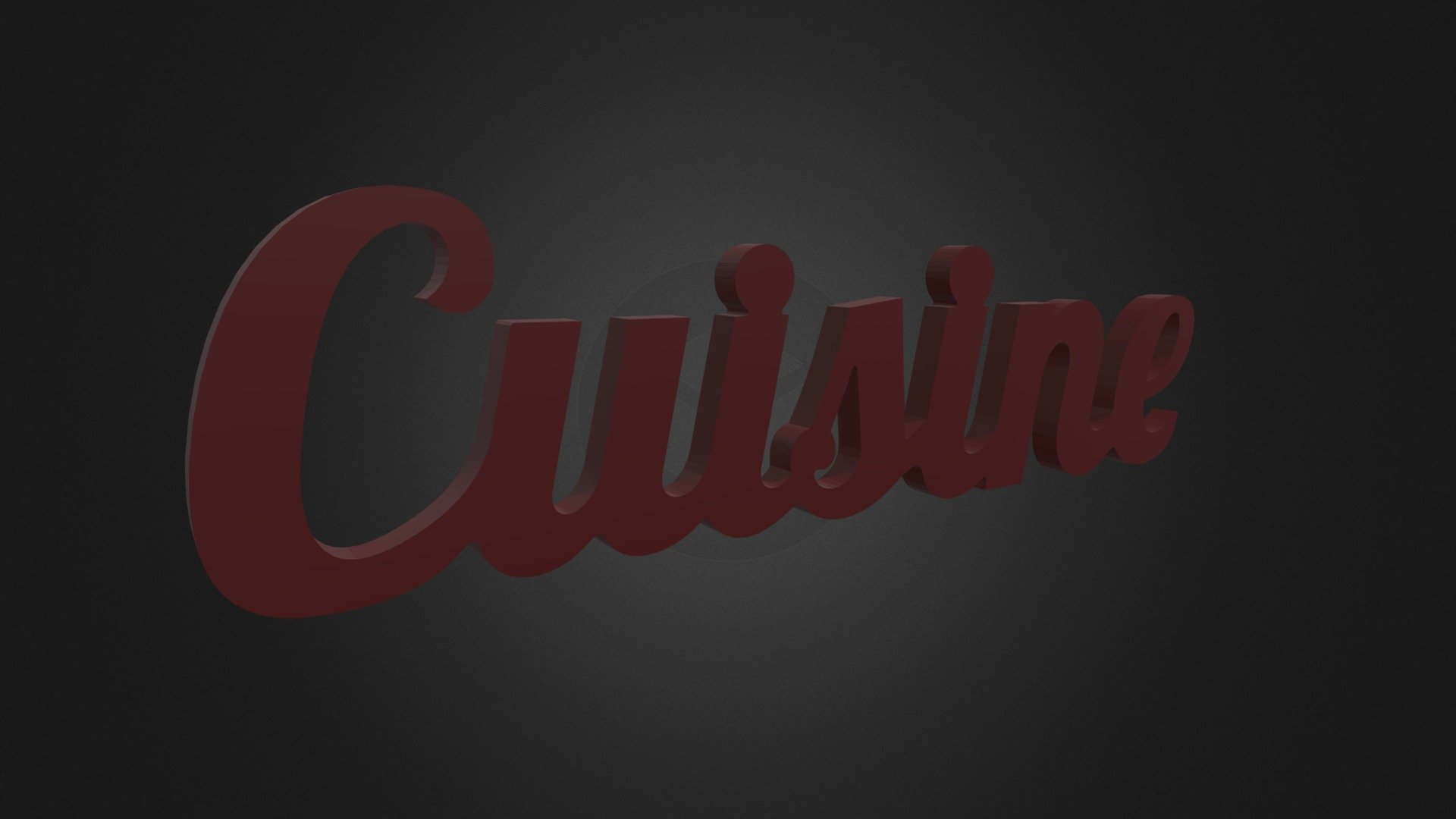 MAISON DU MONDE Cuisine Sign