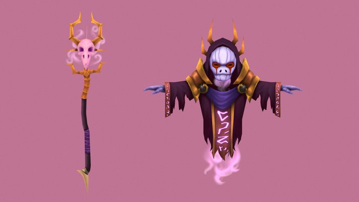 THE LICH KING 3D Model